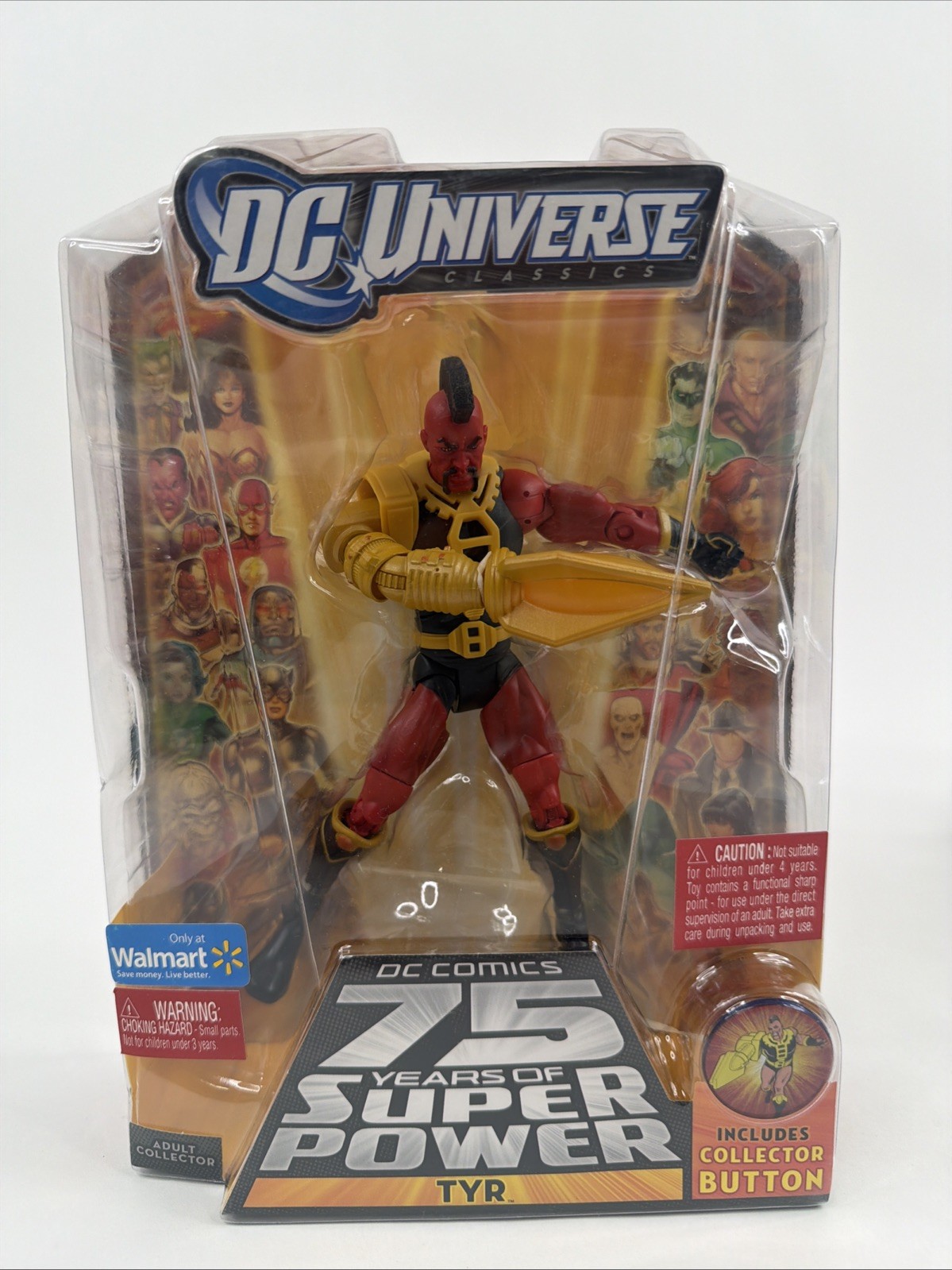 DC Universe Classics 75 Years Tyr Action Figure Collect Connect Wave 14