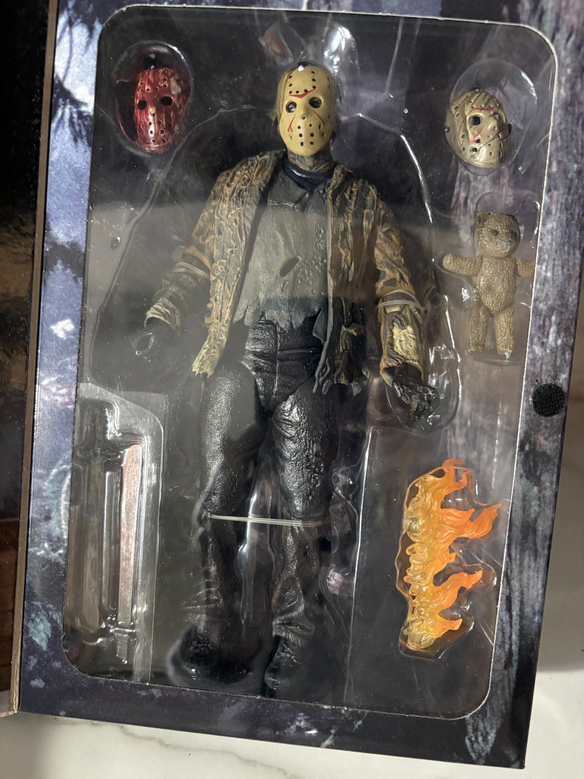 NECA Freddy VS Jason Voorhees Ultimate 7in Scale Action Figure 2019 Pristine Box