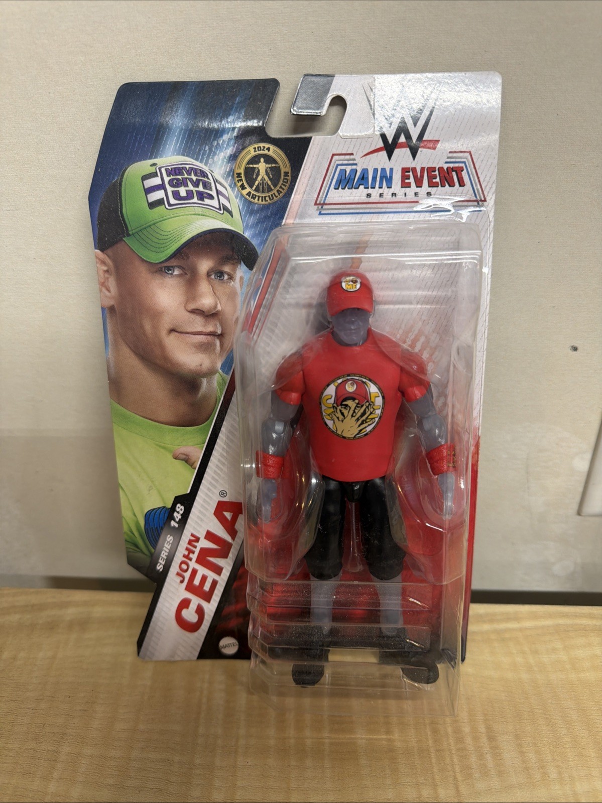 John Cena (Transparent) – WWE Main Event 148 Chase Variant Mattel