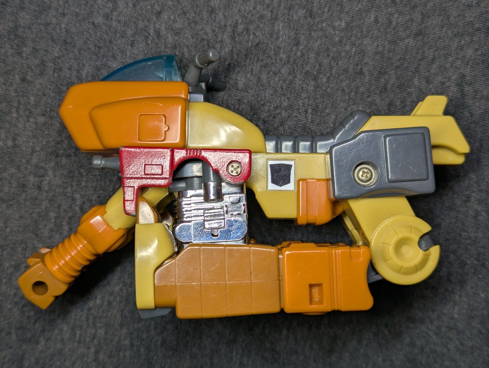 Vintage G1 Generation One TRANSFORMERS Autobot WRECK-GAR Missing Wheels (1986)