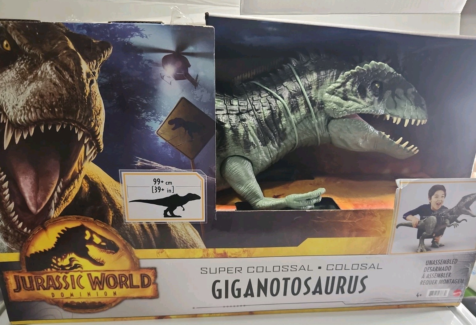 Jurassic World Dominion Super Colossal GIGANOTOSAURUS