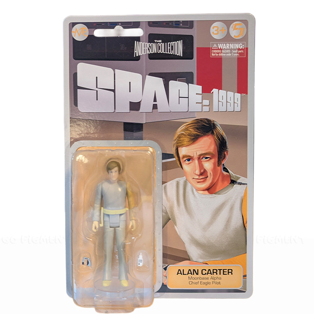Alan Carter 3.75″ Space 1999 1:18 Scale Master Replica Retro Action Figure