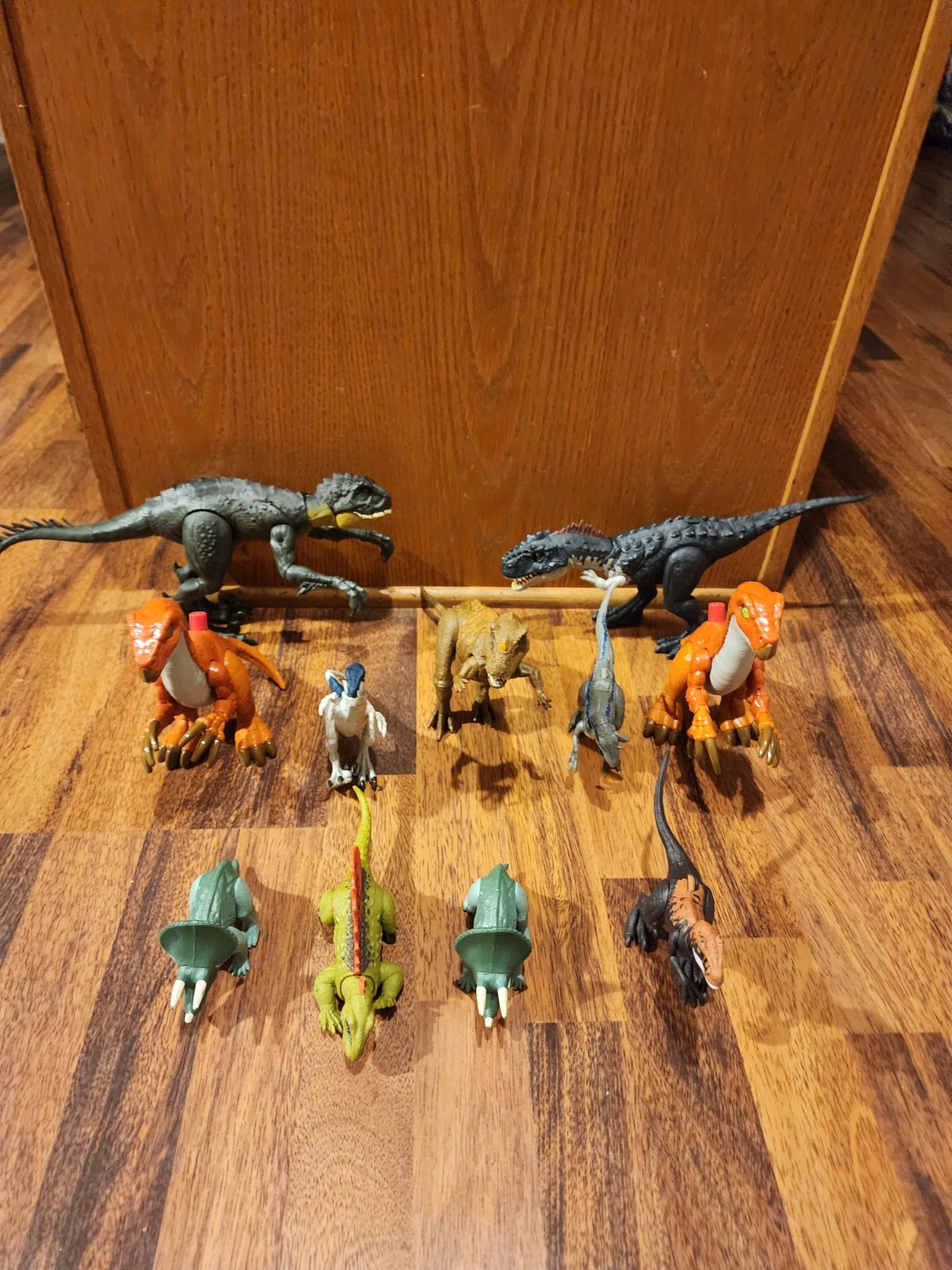 Jurassic World Camp Cretaceous Scorpios Rex Dinosaur Figures Mixed Lot Of 11