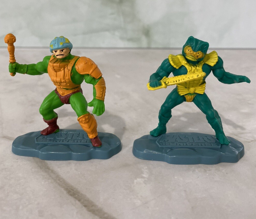 Masters of the Universe Micro Collection Action Figures Man At Arms Mer Man MOTU