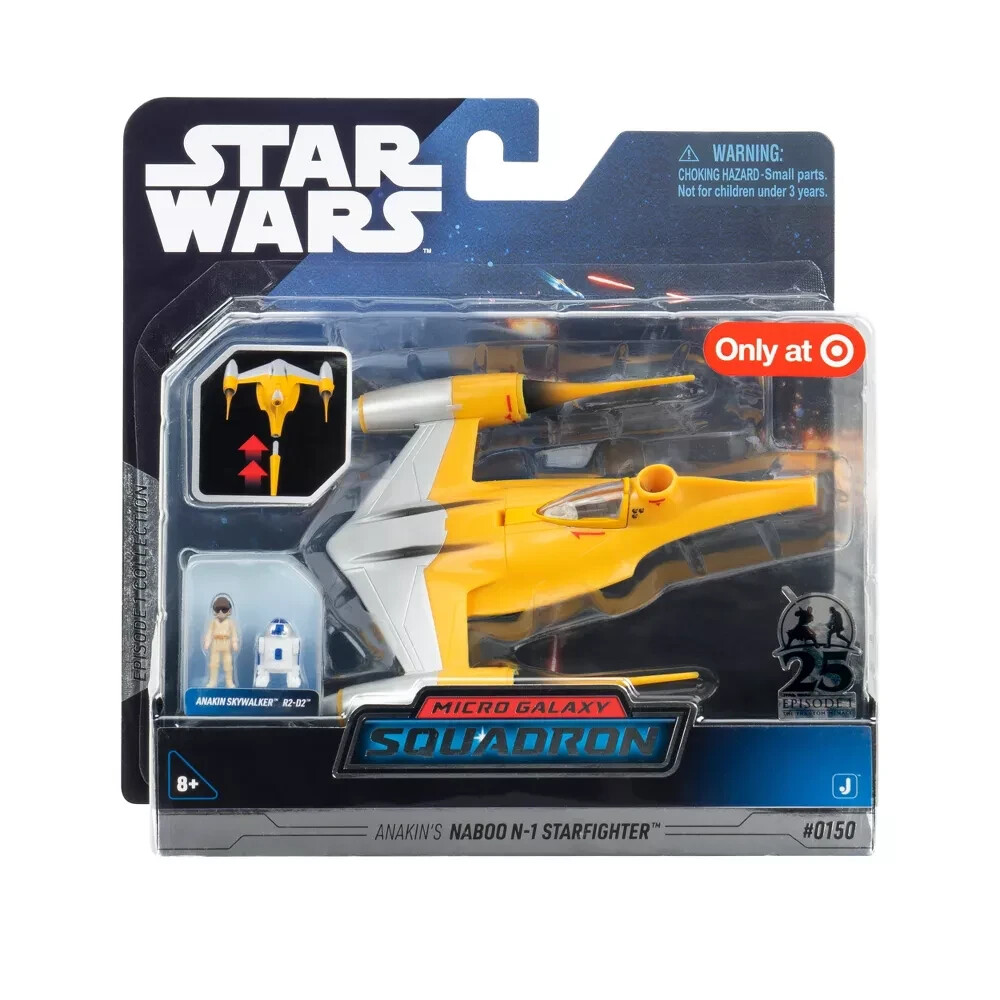 Target Star Wars Collection Star Wars N-1 Starfighter and Action Figure Playset
