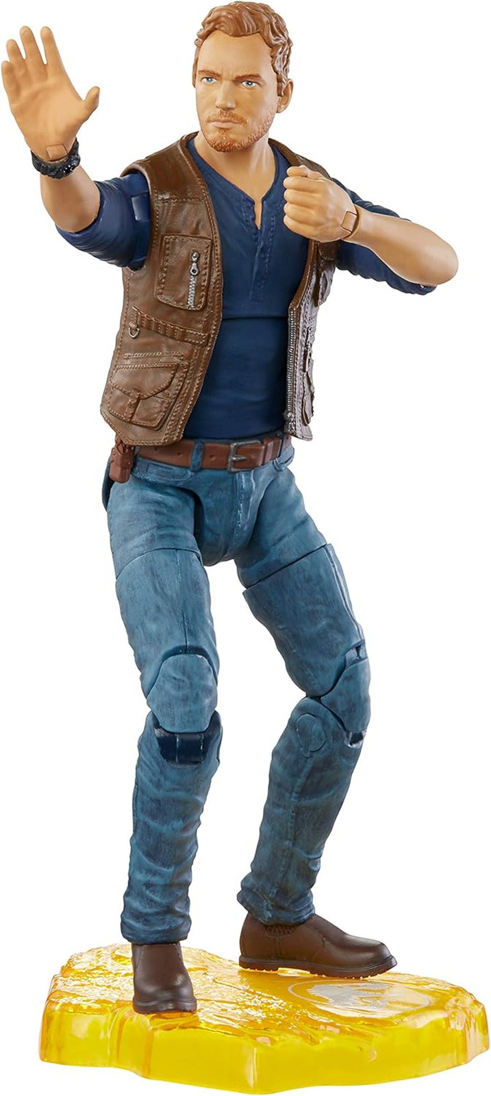 Jurassic World Toys Owen Grady 6-Inches Collectible Action Figure with Movie Det