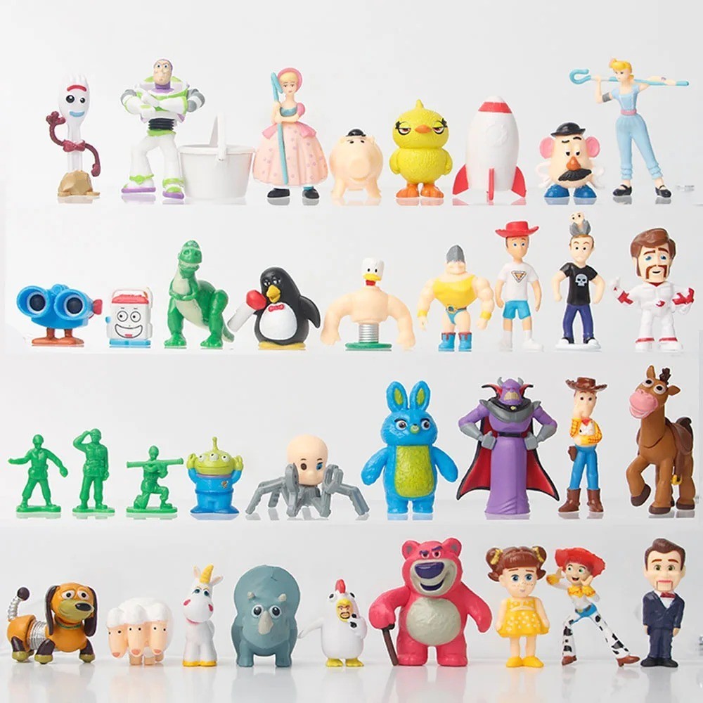 36pcs Toy Story Figures Woody Buzz Lightyear Mini Collectible Set Toys