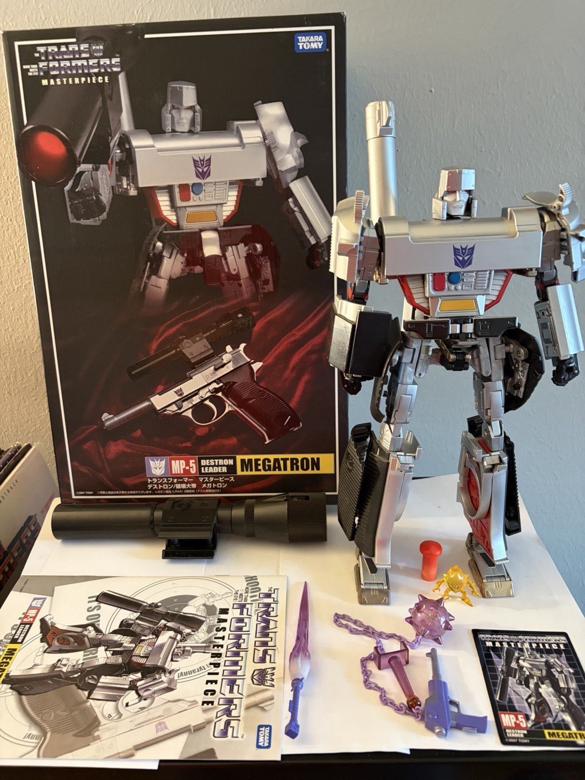Transformers Masterpiece Megatron MP-05 Complete