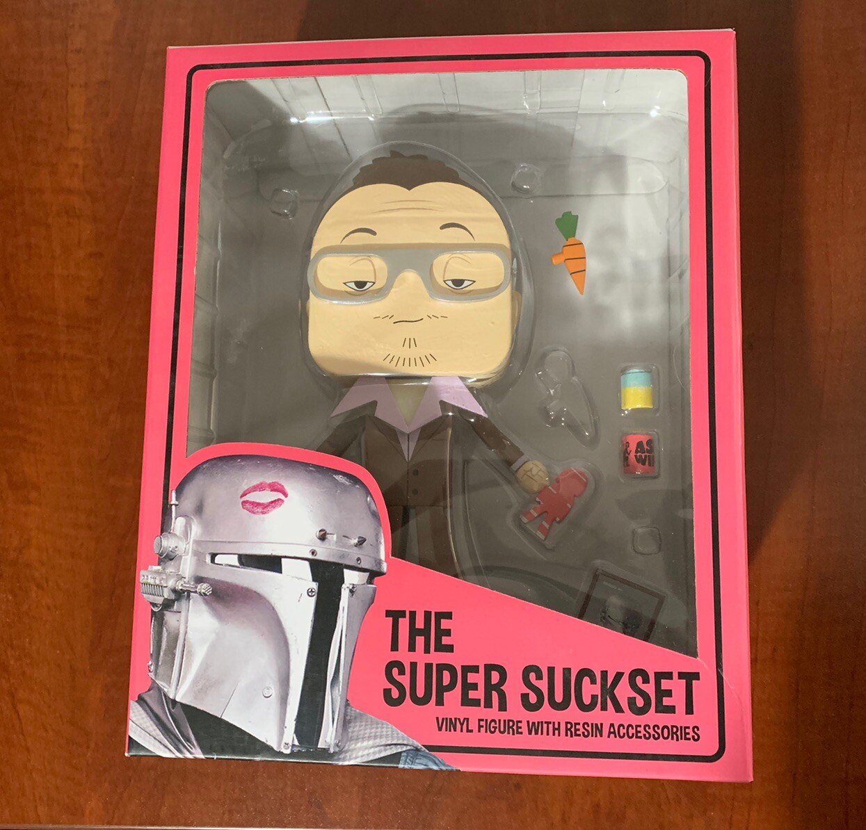 THE SUPER SUCKSET MORGAN EDITION DESIGNER VINYL BOX SIGNED GARY HAM X SUCKLORD