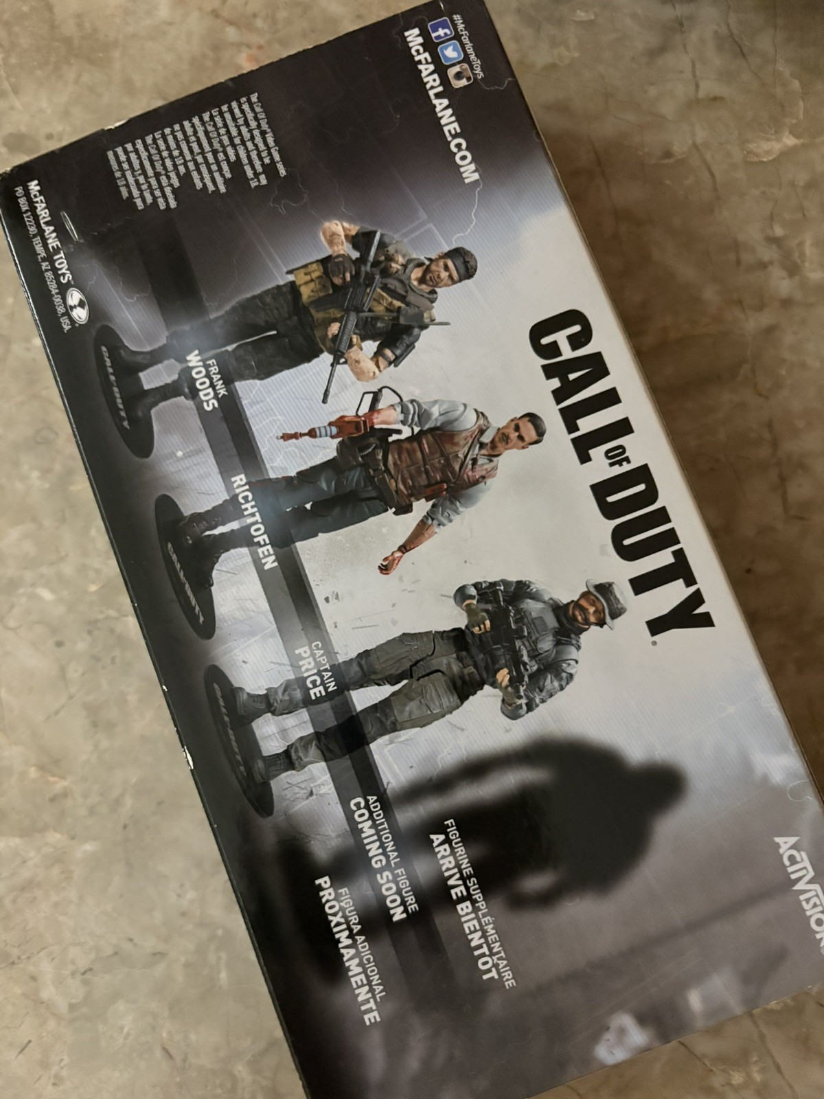 Call Of Duty Modern Warfare Captain John Price 6″ Act Fig McFarlane 2019 Sealed