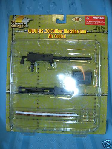 ULTIMATE SOLDIER WWII US .30 CALIBER MACHINE GUN AIR COOL 1:6 *NEW* IN PACKAGE