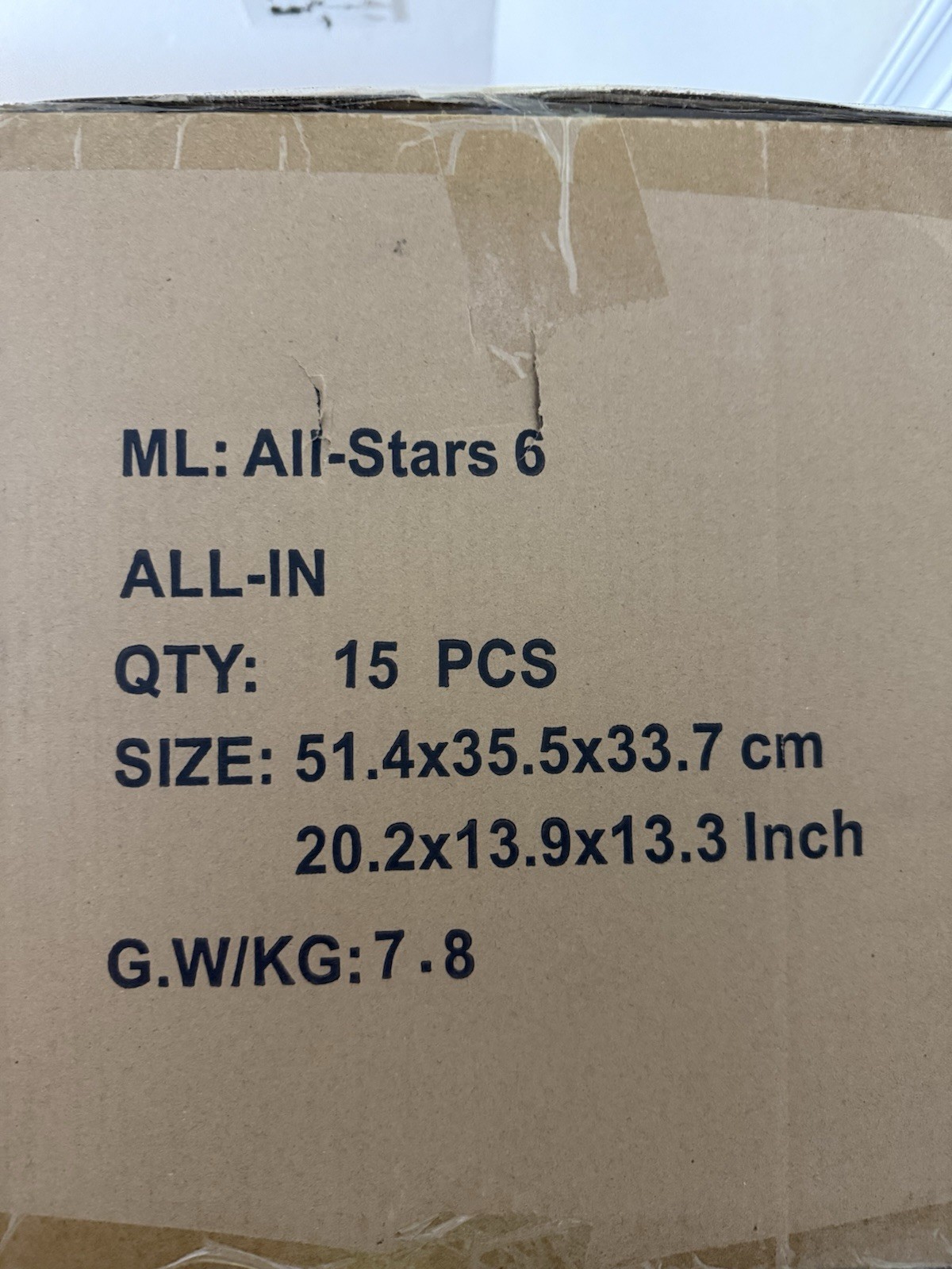 Four Horseman All In Sealed Case Mythic legions: All-Stars 6 action figures