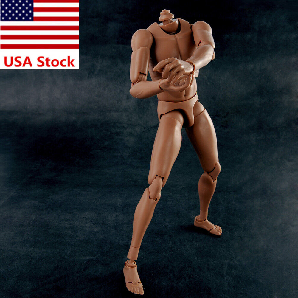 MX02-A 1/6 Europe Skin Male Body Super Flexible Soldier 12”Action Figure Doll