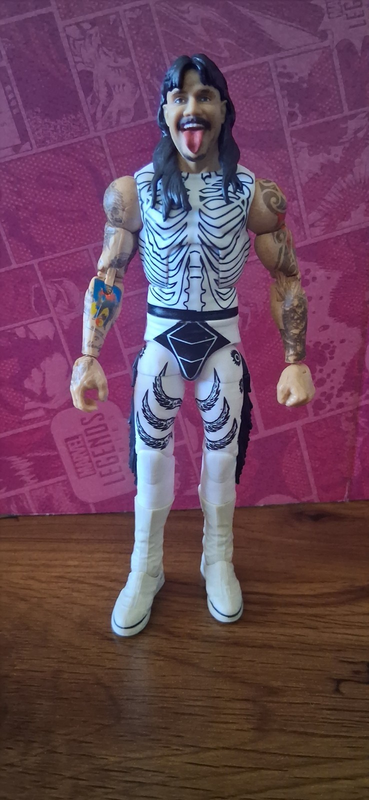 WWE Dominik Mysterio Elite Hall of Champions 4 Pack Out Of Package
