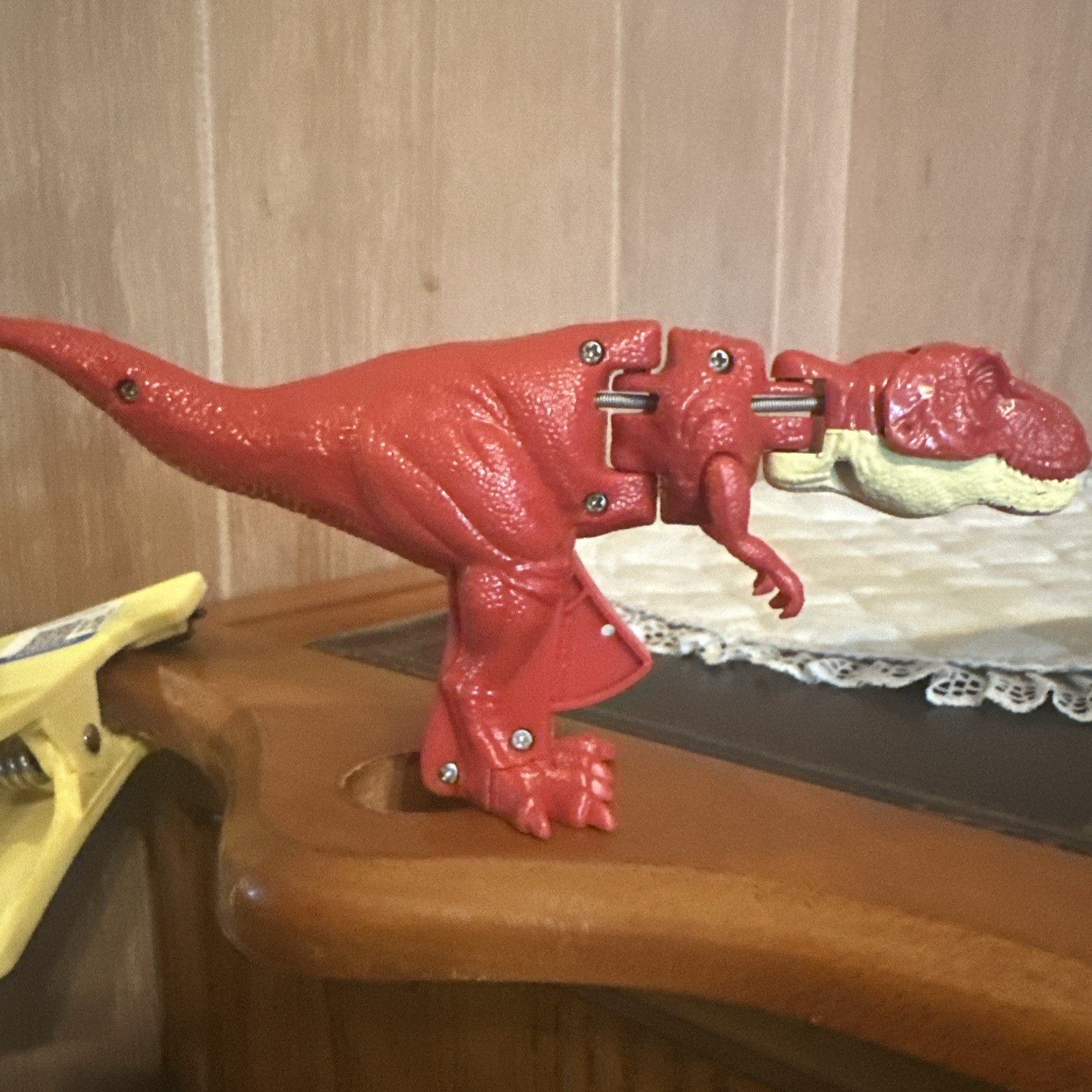Dino Wacky Chomp! Toys, Fighting T-Rex Green And Red