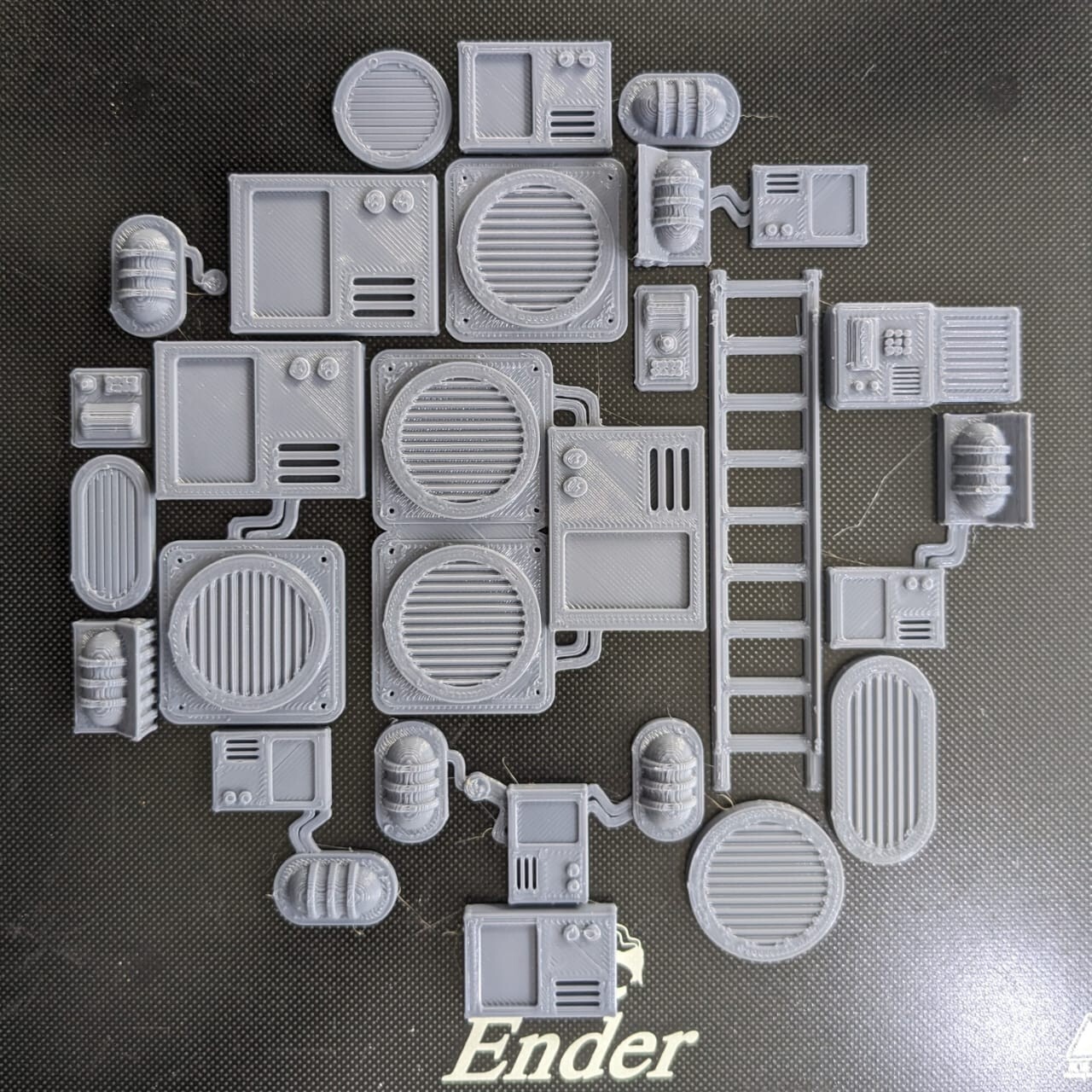 20xMiscellaneous Diorama Parts #6/ Greeblies for 6 in (1:12) Figure Diorama