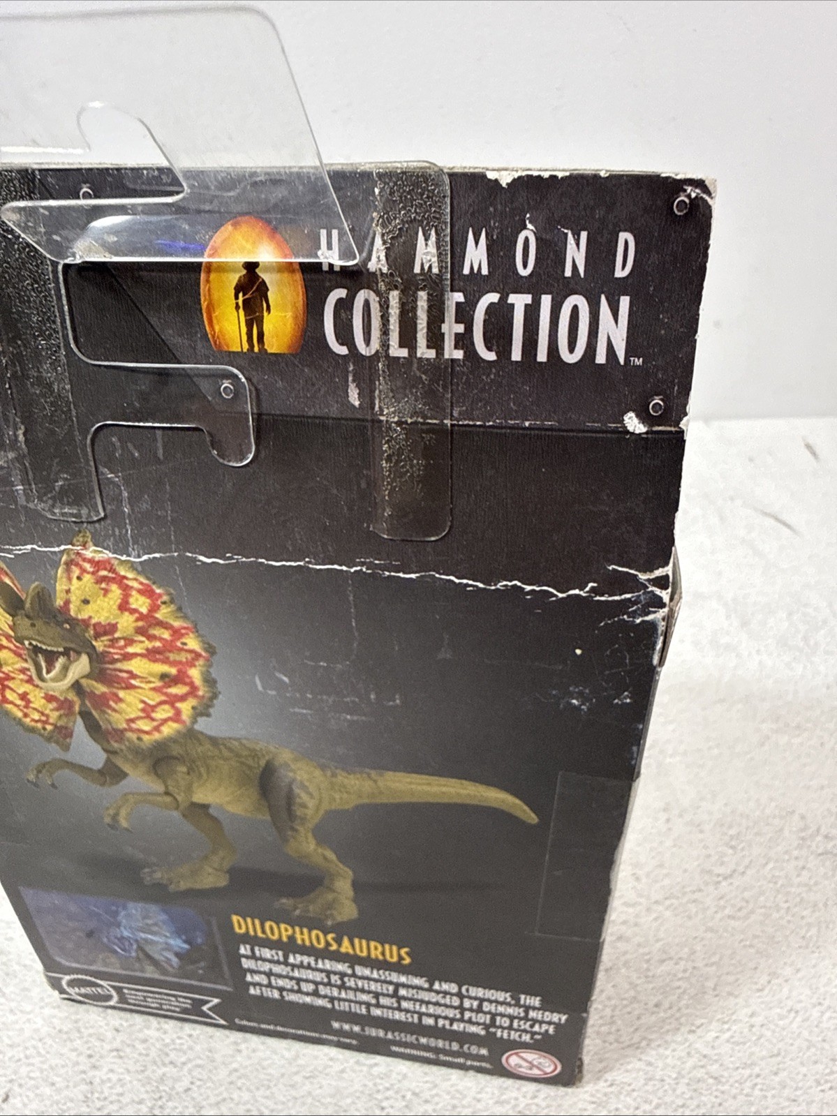 Jurassic World Hammond Collection Dilophosaurus HFG60 Brand New