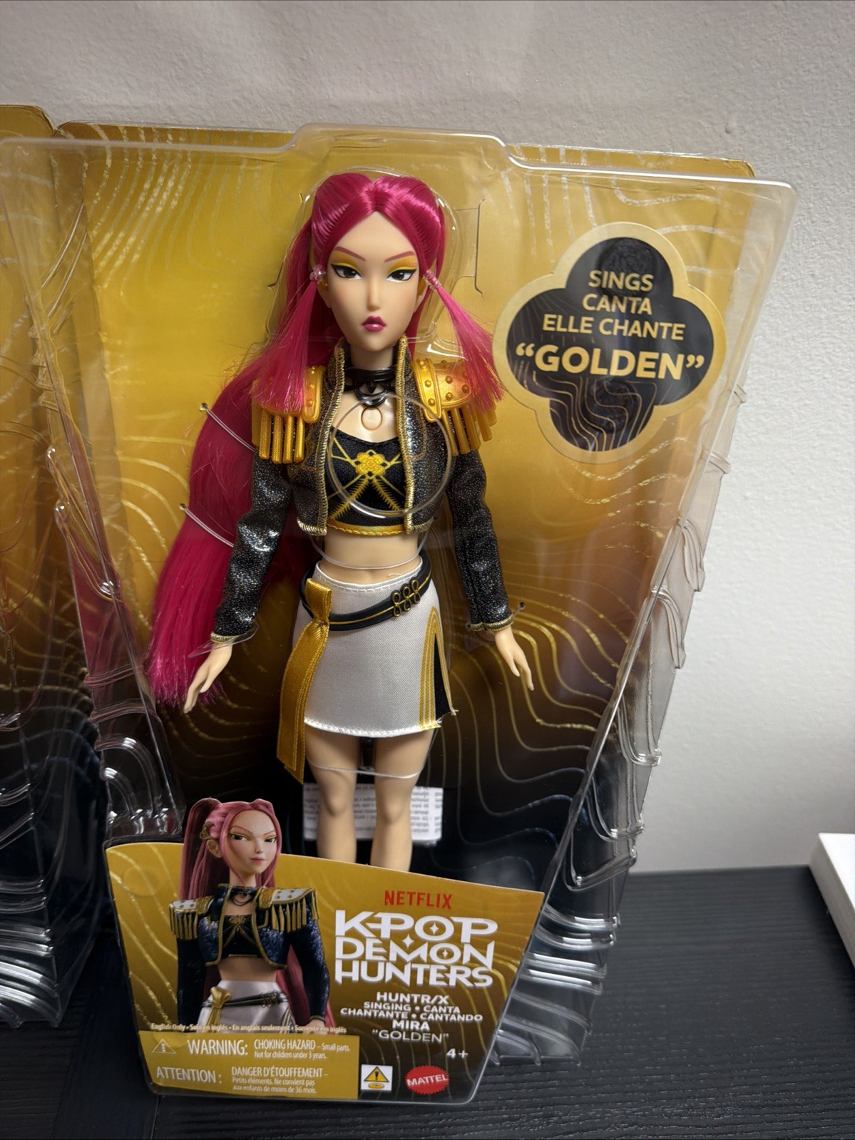 Mattel Kpop Demon Hunters HUNTR/X GOLDEN Set Of 3 – Zoey Mira & Rumi IN HAND!