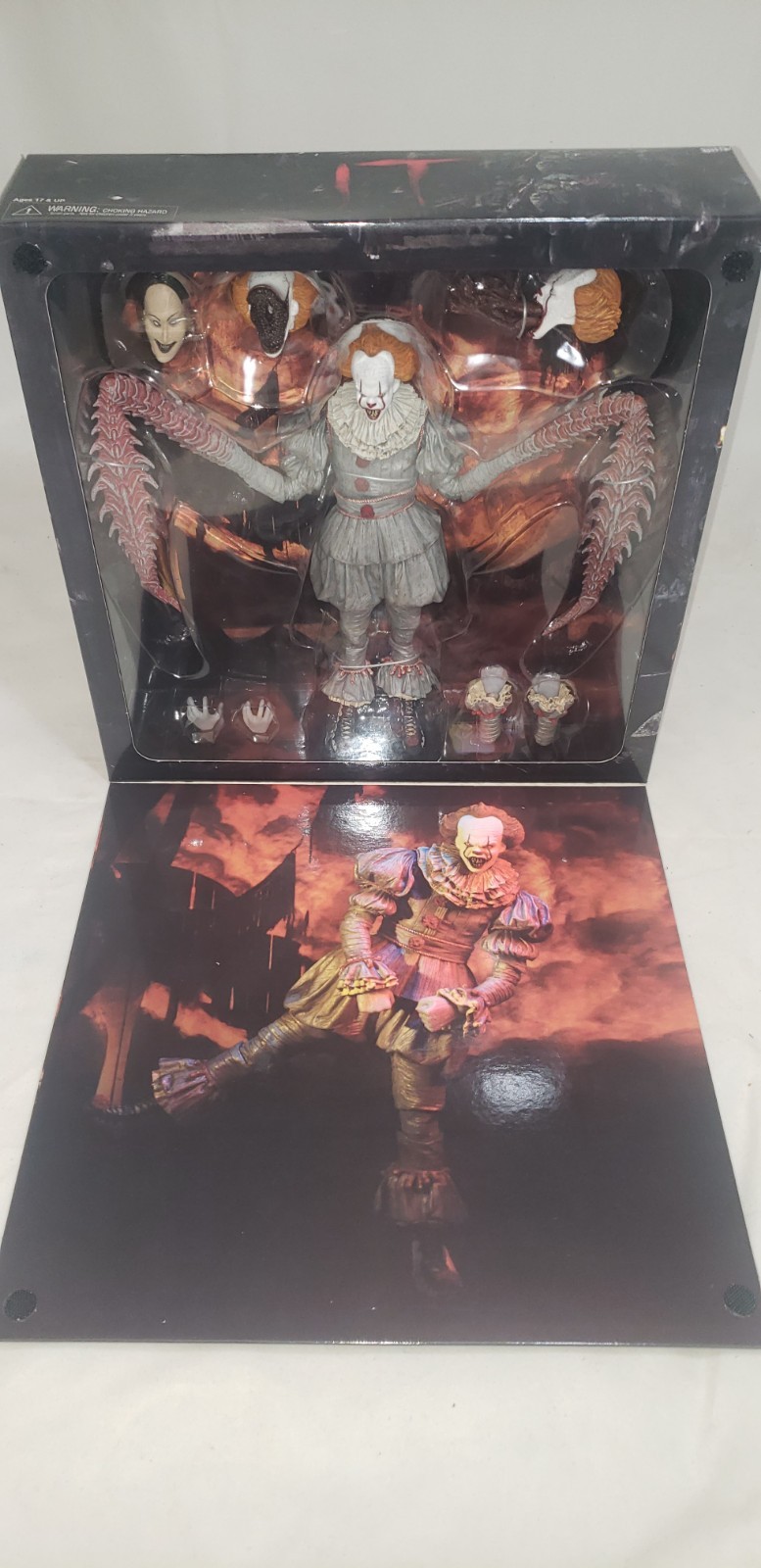 2017 IT: Movie 7” PENNYWISE DANCING CLOWN Ultimate Action Figure NECA AUTHENTIC