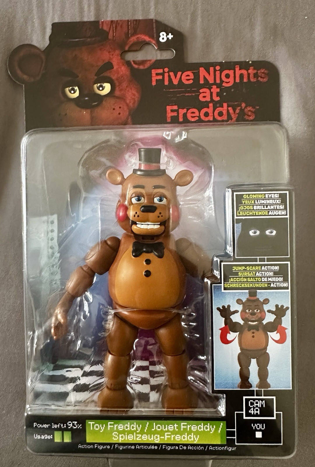 Jazwares Five Nights at Freddy’s Action Figure Toy Freddy New In Package FNAF