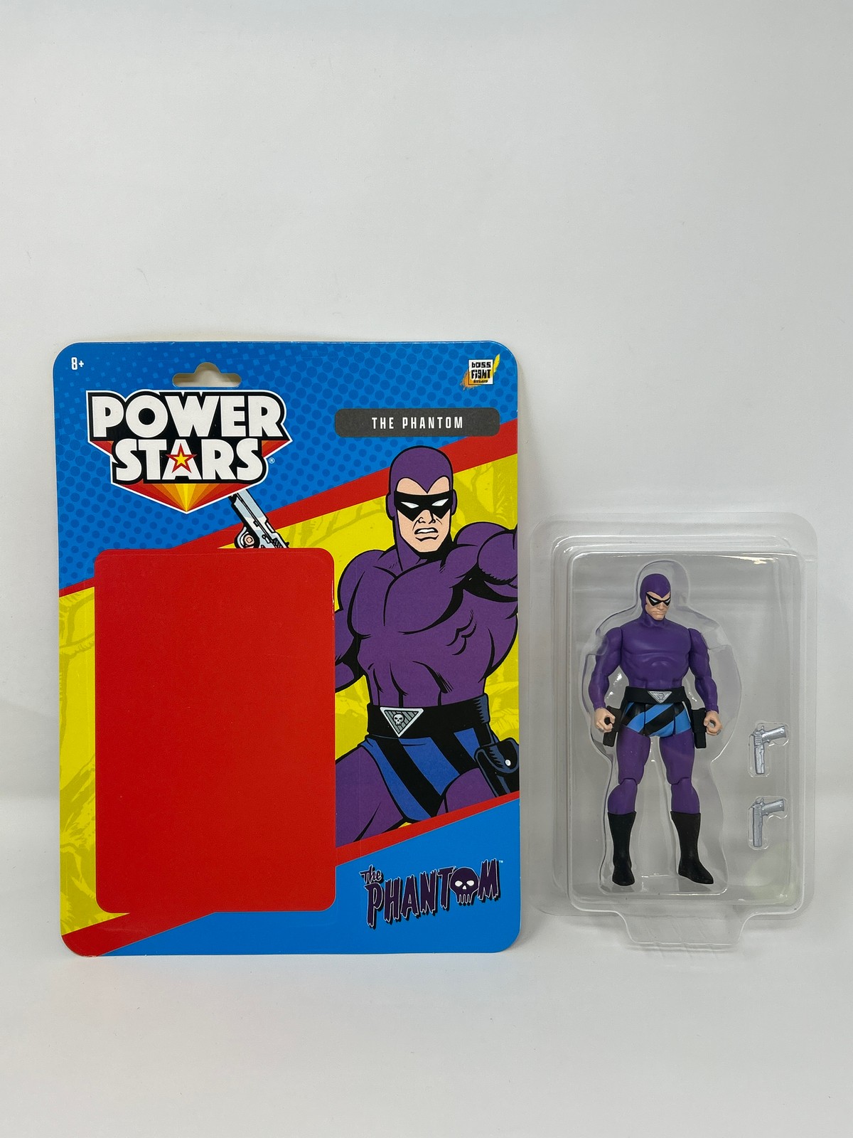 Boss Fight Studio Power Stars: The Phantom Action Figure,Multicolor