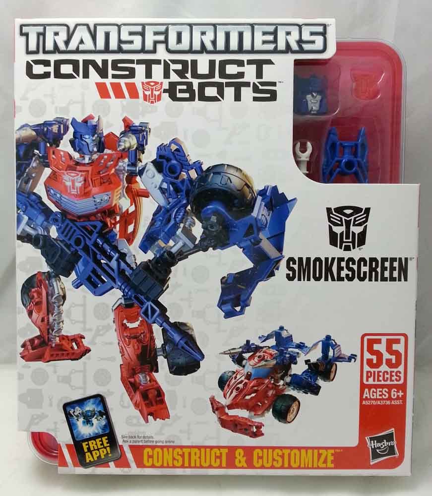 Transformers Construct Bots : Smokescreen Elite Class E1:06 (55pcs) by Hasbro