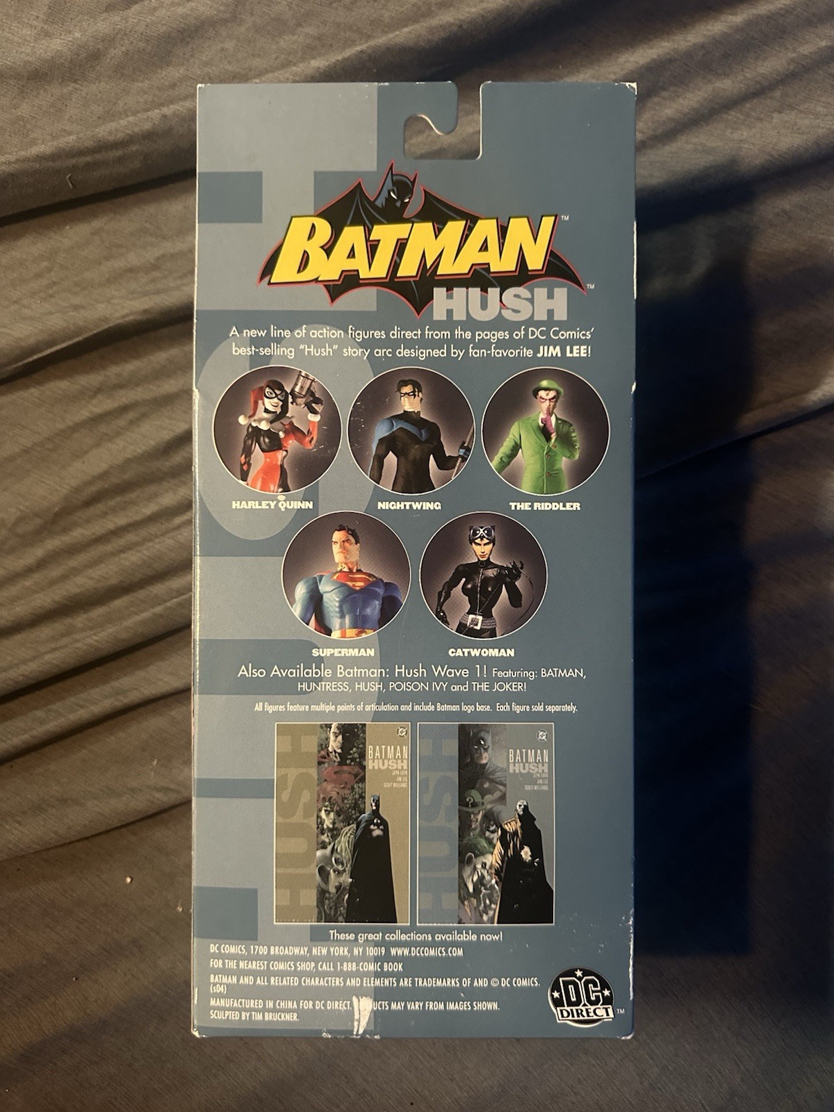 Batman Hush Series 2 HARLEY QUINN Collector Action Figure Damage Box!