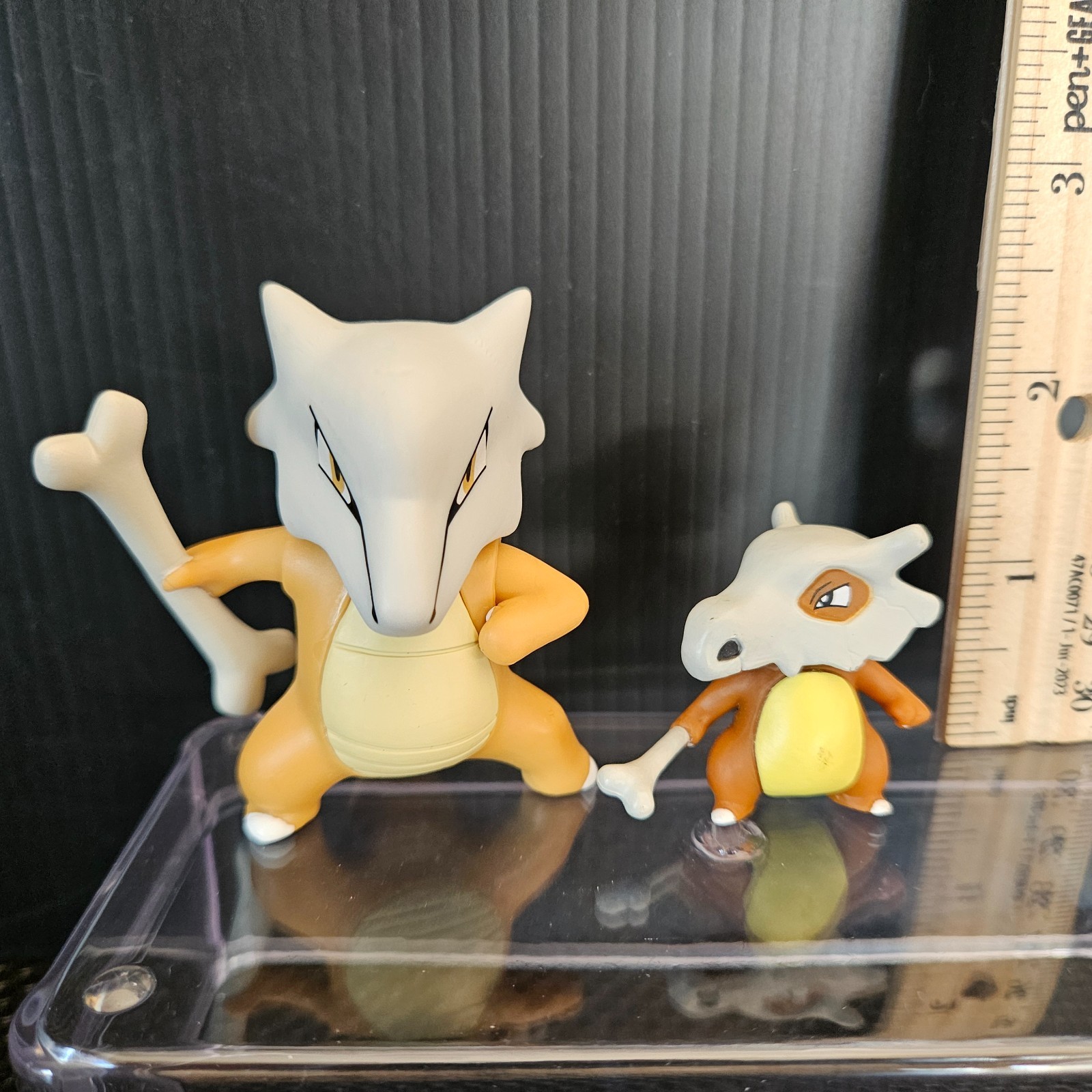 WCT Jazwares POKEMON BATTLE Action FIGURE LOT Set CUBONE & MAROWAK