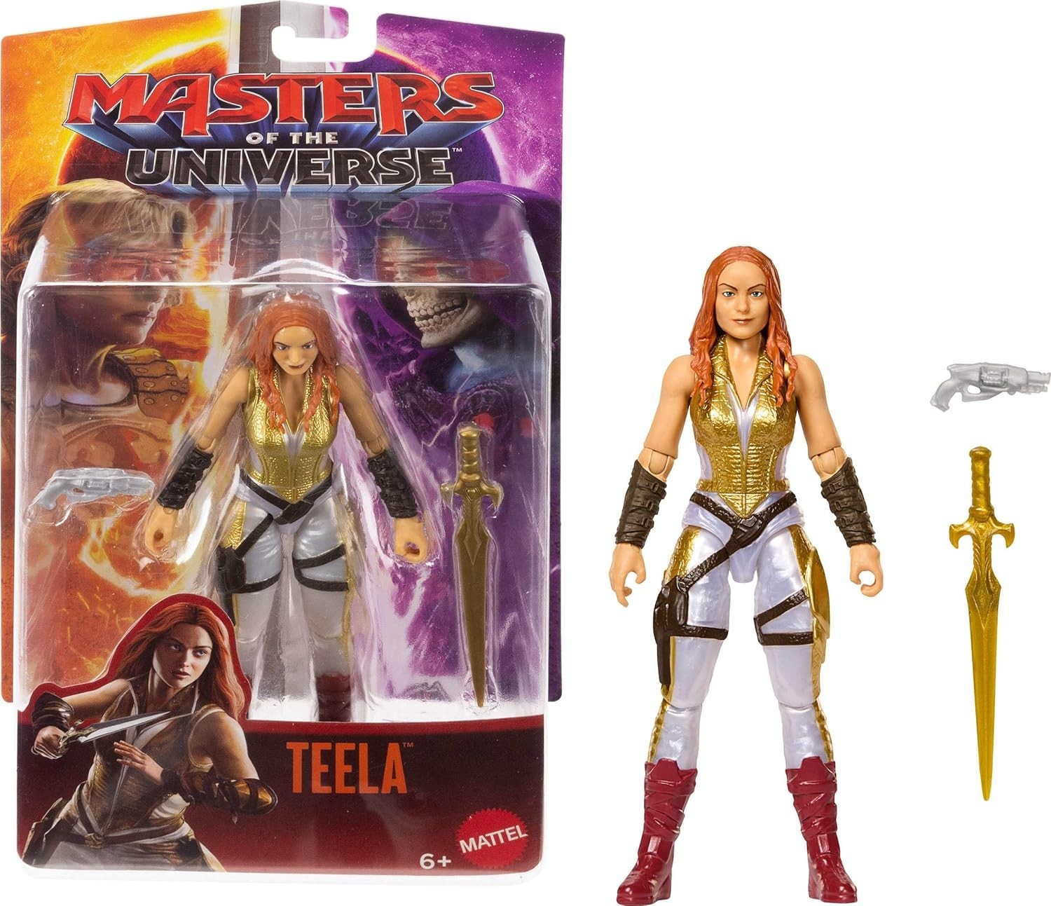 Masters Of The Universe 2026 Movie TEELA Action Figure 14 Movable Joints 5.5In