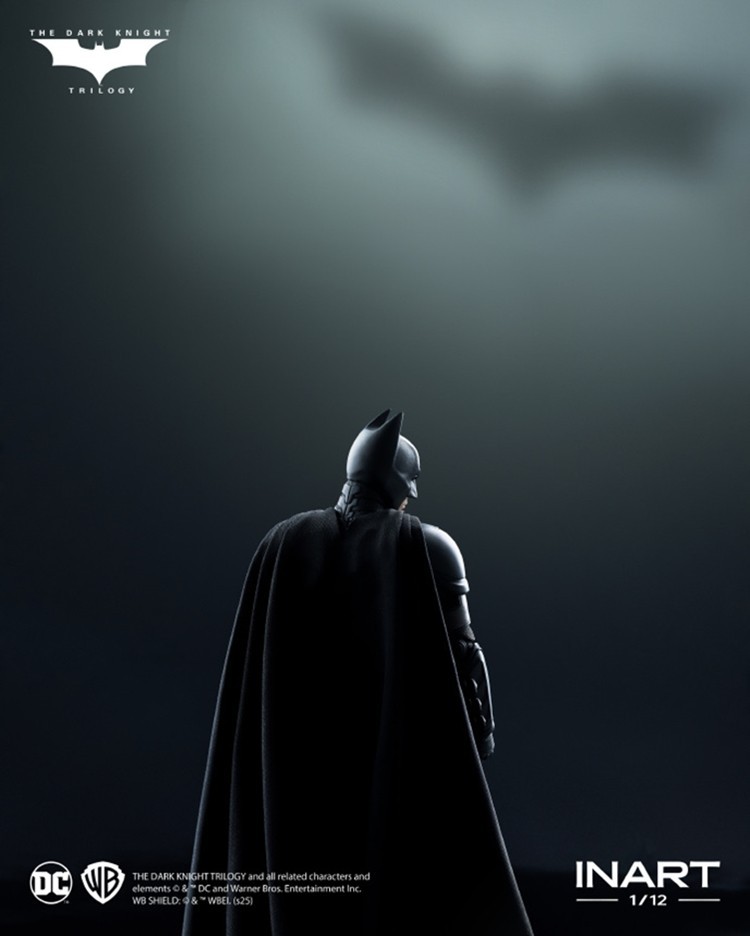 INART The Dark Knight Trilogy Christian Bale Standard Edition 1/12 Action Figure