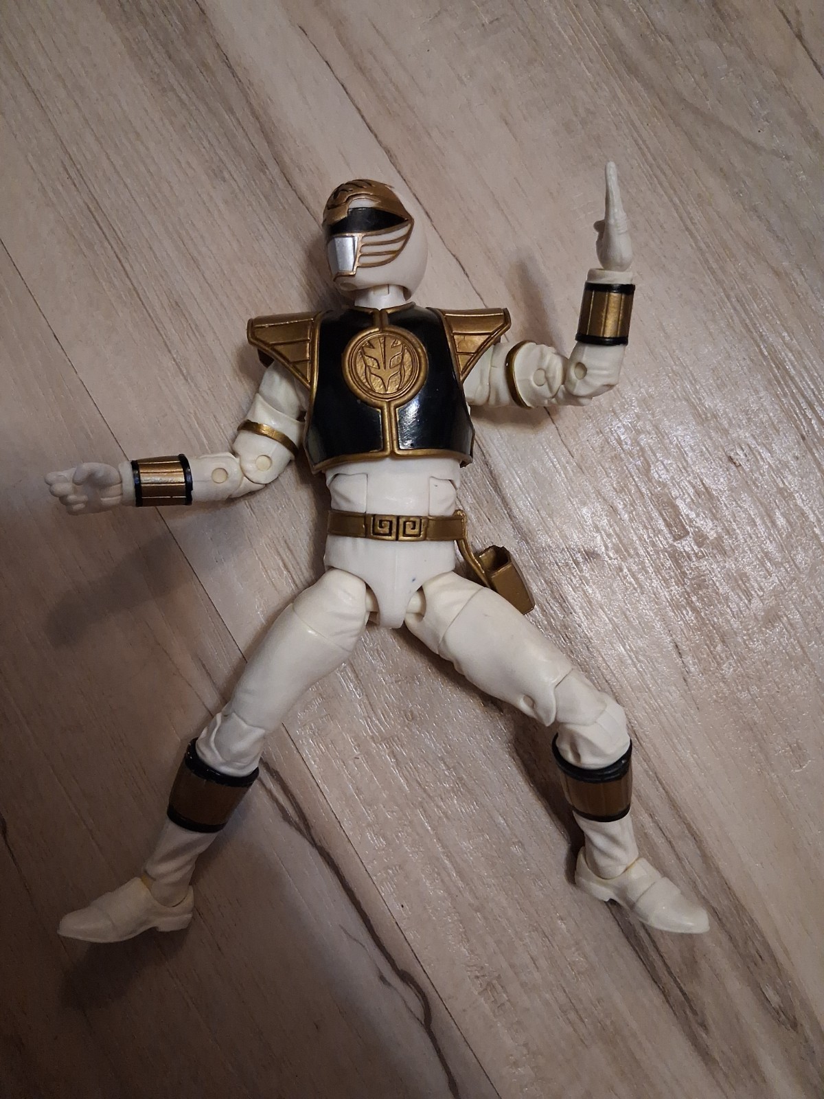 Power Rangers Lightning Collection Mighty Morphin White Tommy As Is