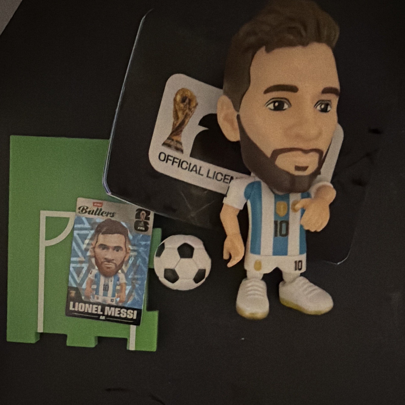 Messi RARE Ballers collectible Brand New