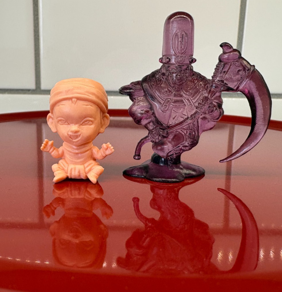 2 Jojo’s Bizarre Adventure Keshi Figures, Mannish Boy & Death Thirteen 1 & 1.75″