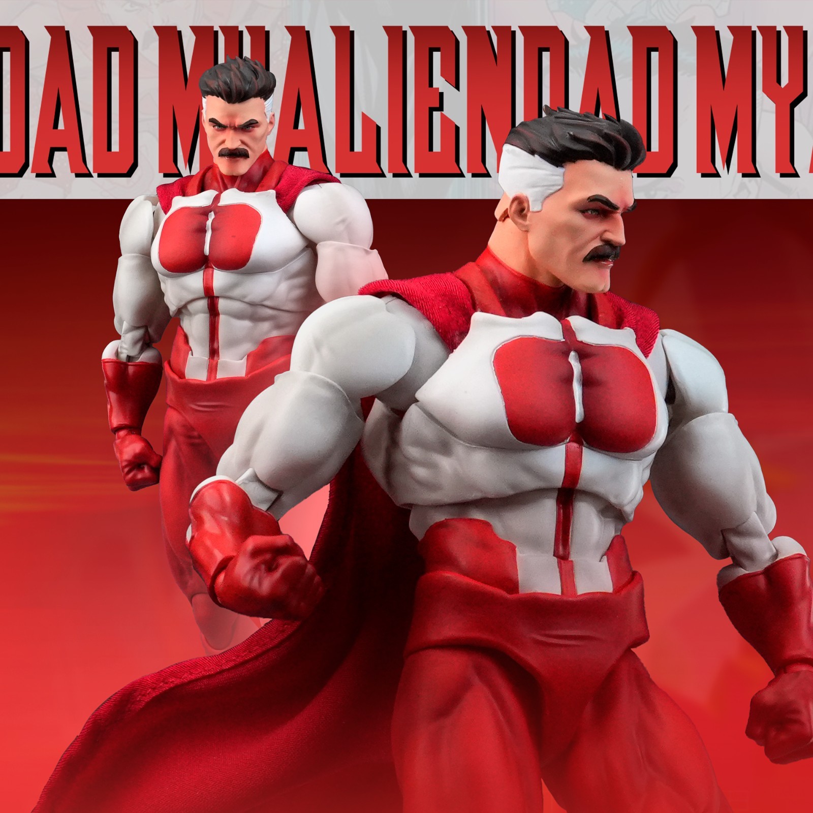 ZOOMRIG ZR-001 My Alien Dad Omni-Man 1/12 Action Figure Collectible Toy