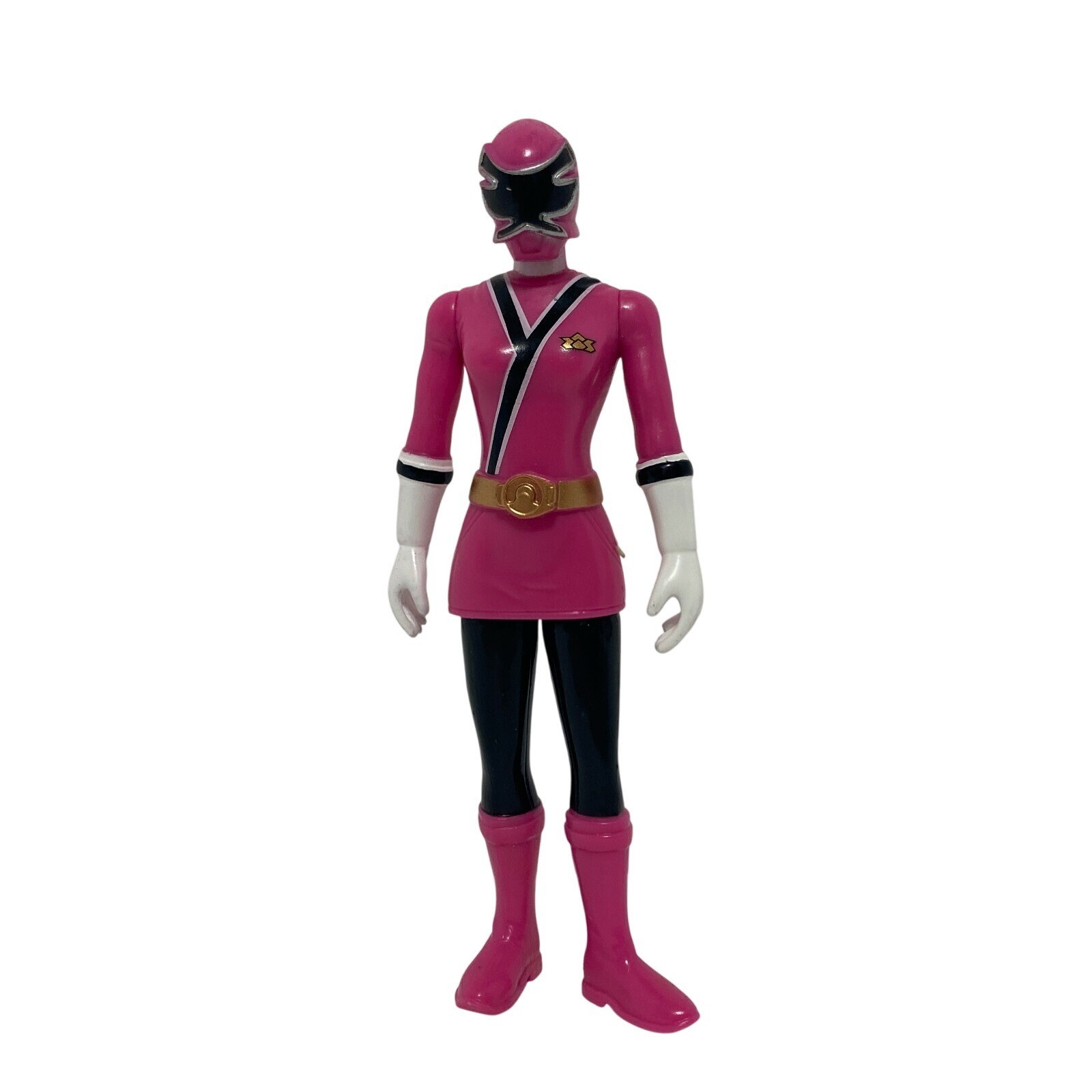 Mighty Morphin Power Rangers Action Figure Lot of 6 Pink Yellow Red White Black