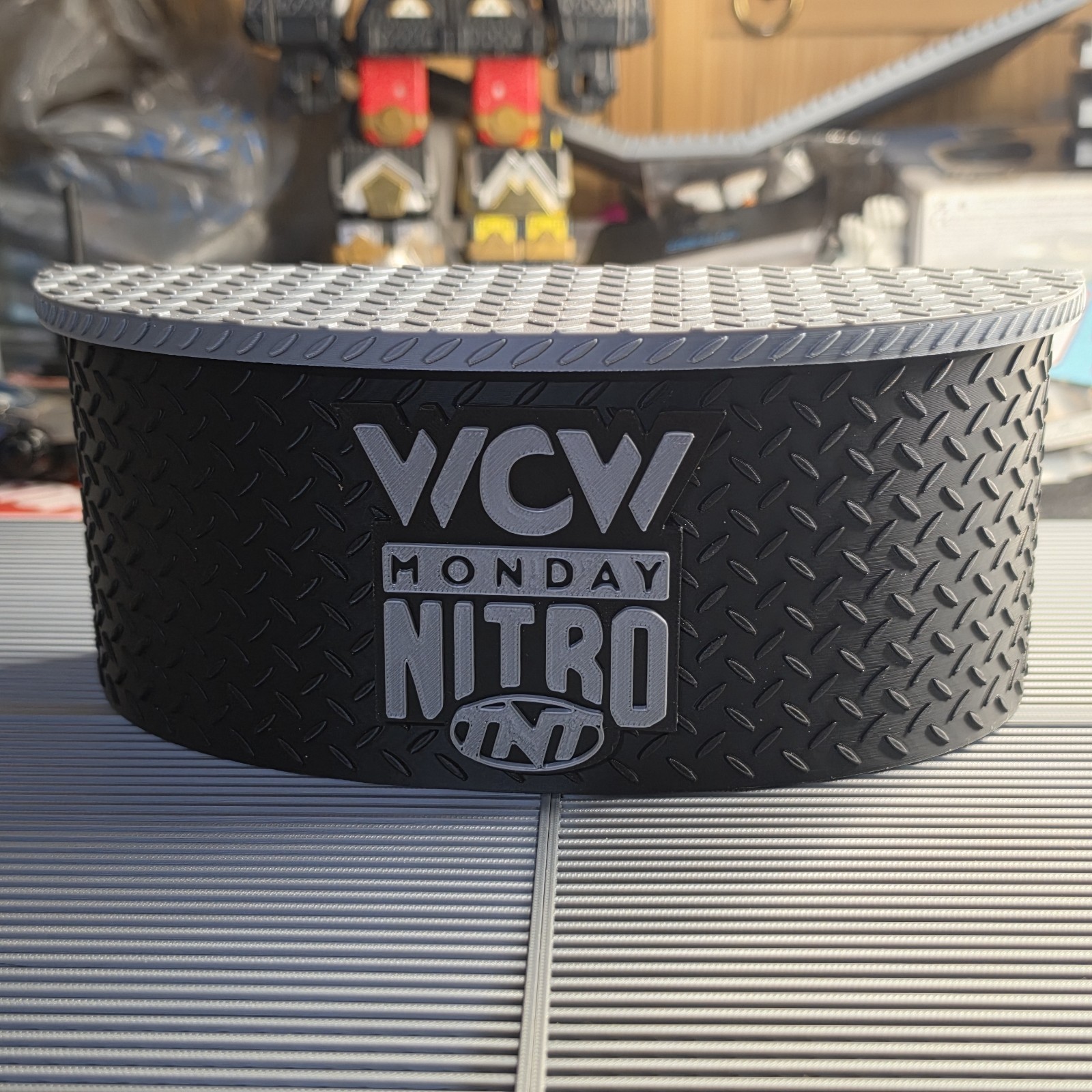 WWE Mattel 3D Printed WCW Monday Nitro Announce Table Accessory