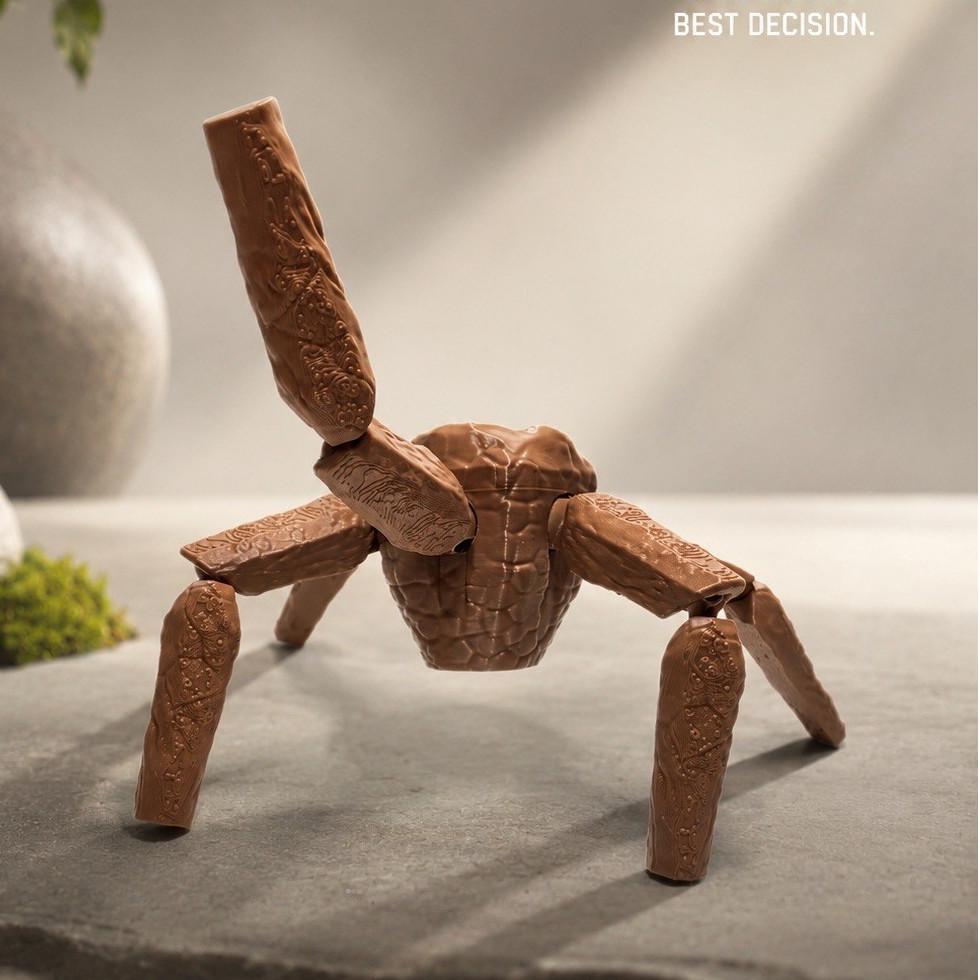 Rocky The Alien Project Hail Mary 3D Printed Articulated Figure