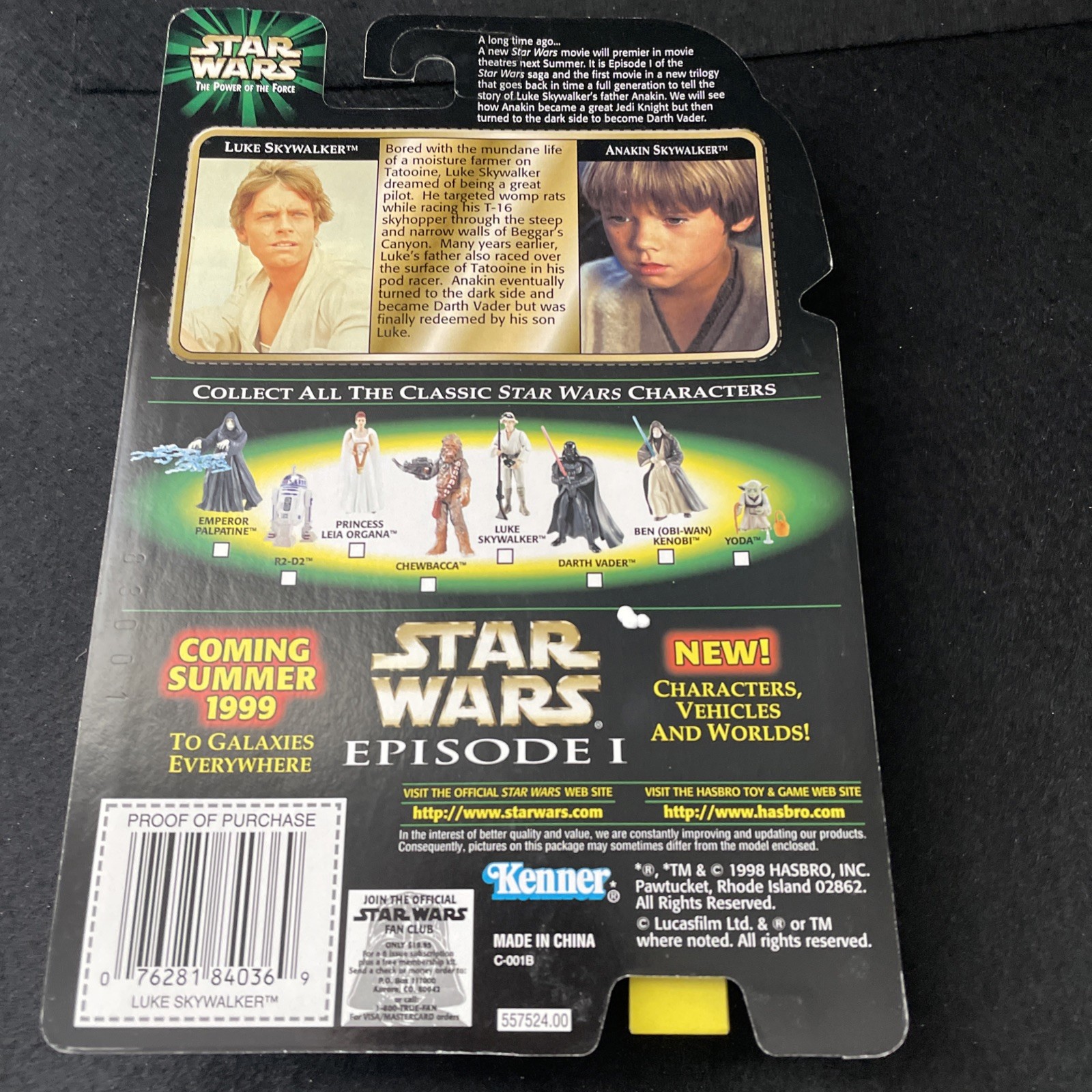 Hasbro Star Wars Luke Skywalker With Blaster Rifle And Electrobinoculars Action