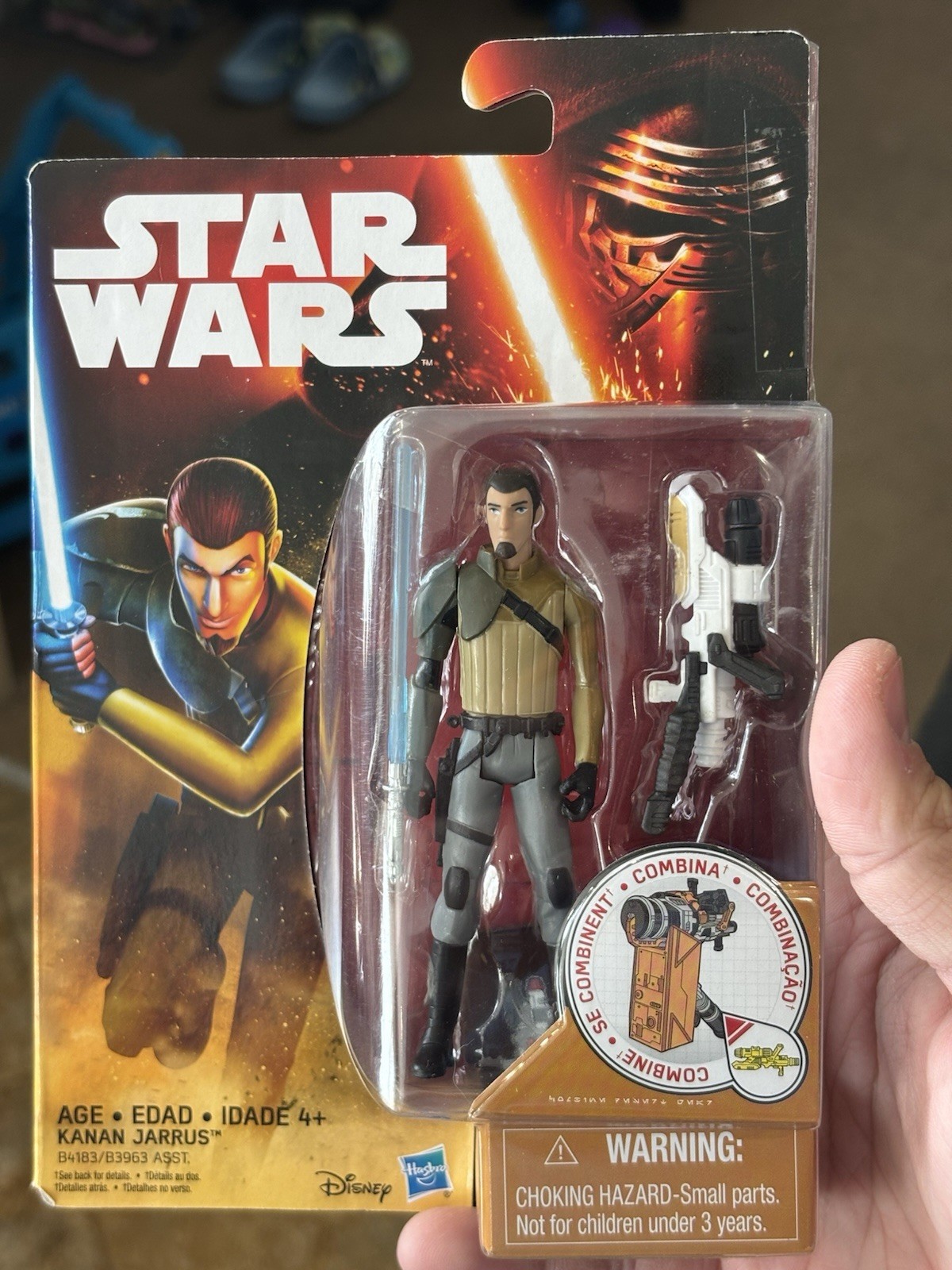 Hasbro Star Wars Rebels 3.75″ Figure – KANAN JARRUS Rebels New MOC Vader Ezra