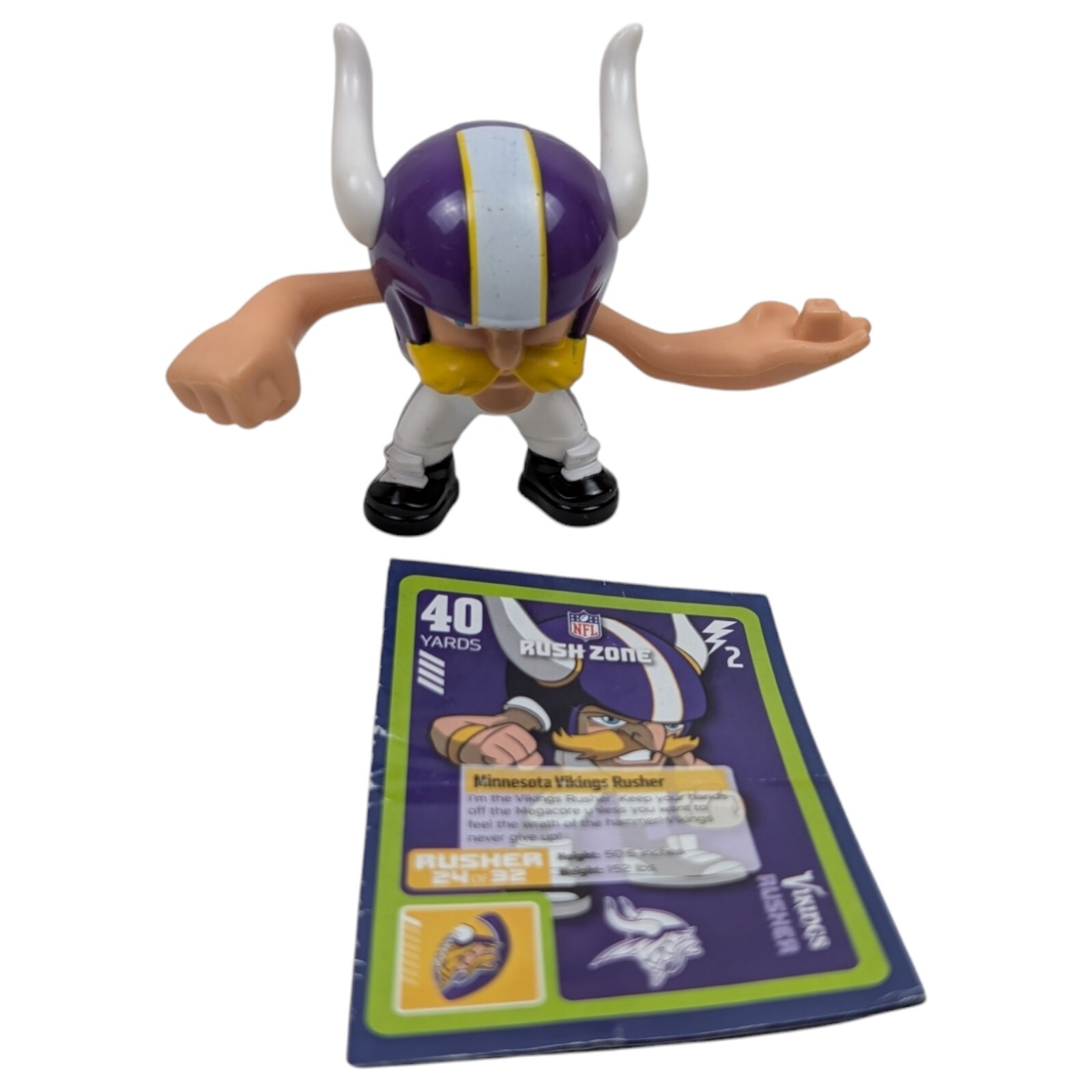 2013 McDonald’s Happy Meal Toy Rush Zone NFL Action Figure Football Lot of 5