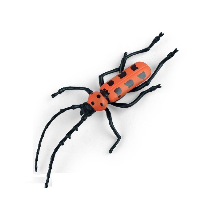 14cm Mini Beetle Insect PVC Toy Animal Figure Doll Kids Gift