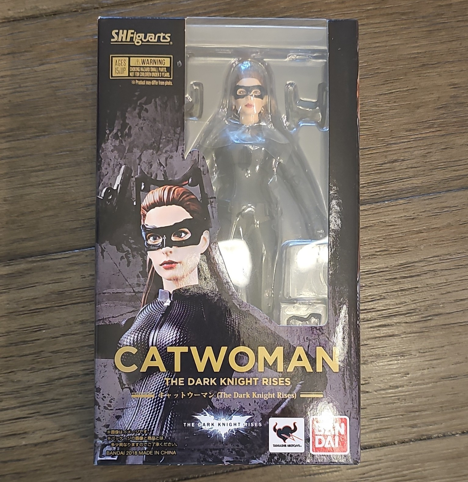 S.H.Figuarts Catwoman The Dark Knight Rises Boxed Action Figure – Black 2018