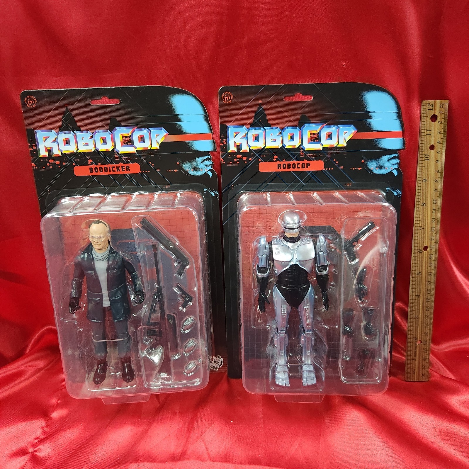 Set of 2 – RoboCop & Clarence Boddicker 6.75″ Figures by Trick or Treat Studios