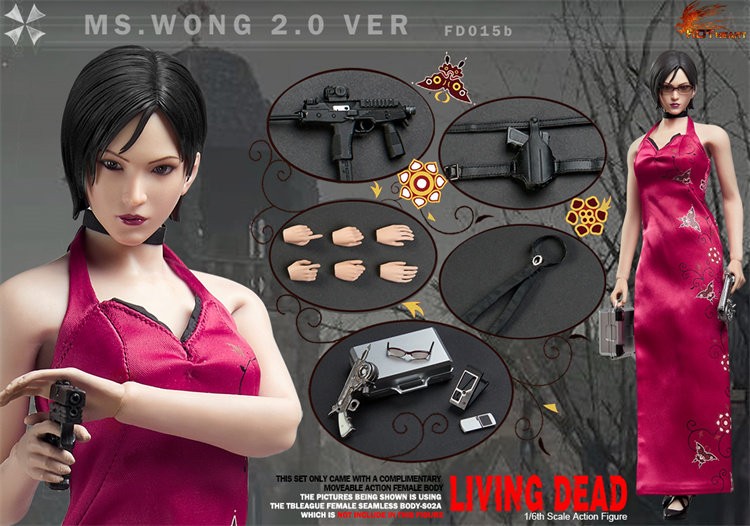 Hot Heart 1/6 Ms.Wong 2.0 FD015 Action Figure Model Toys In Stock NEW