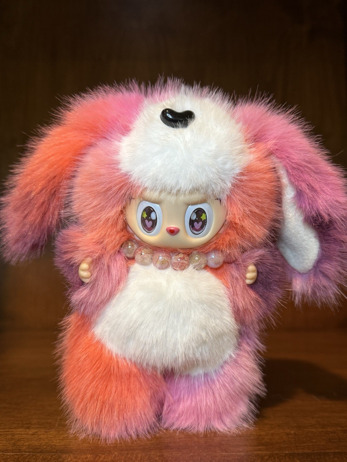 NEW Custom Made Monsters Pink Red Purple Fruit Punch Puppy Dog Plush Pendant US