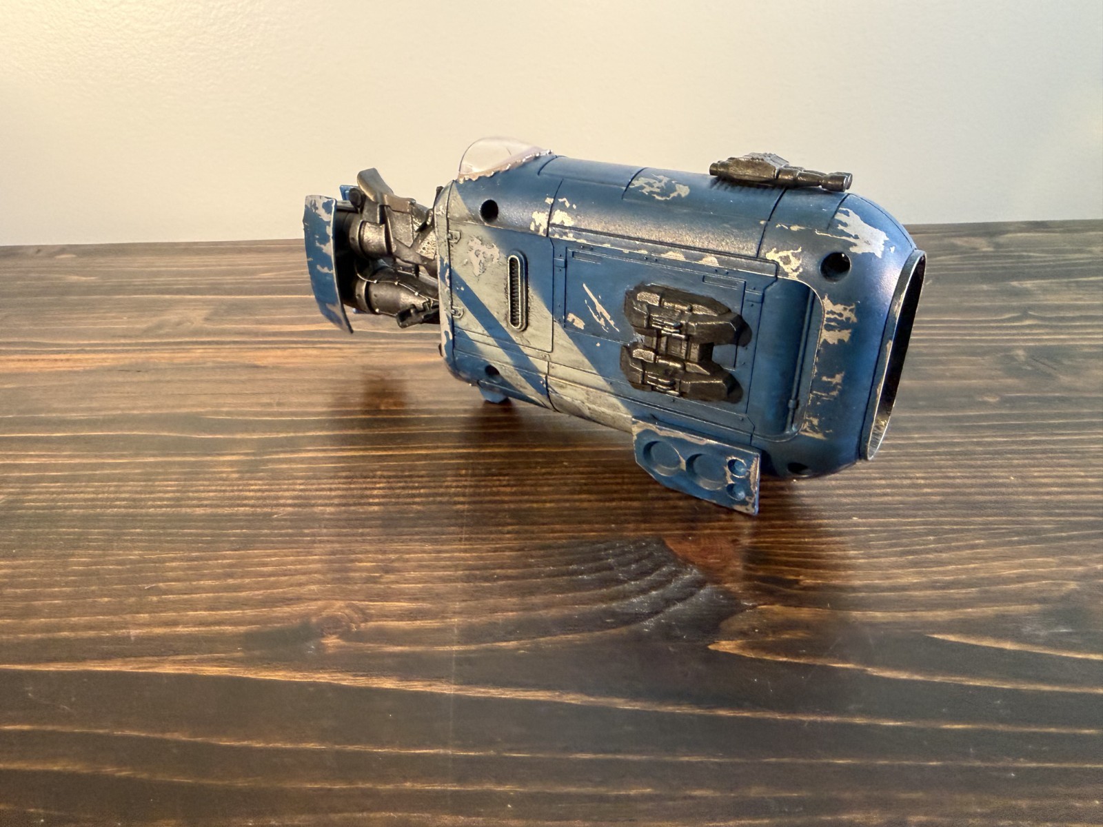 custom made / painted Star Wars Rey Speeder ship 3.75 scale by SILLOF
