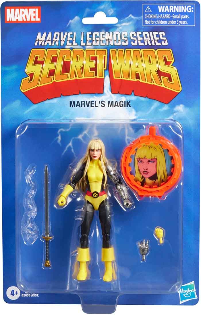 Marvel Legends Retro 6″ Action Figure Secret Wars Wave 2 – Magik IN STOCK!