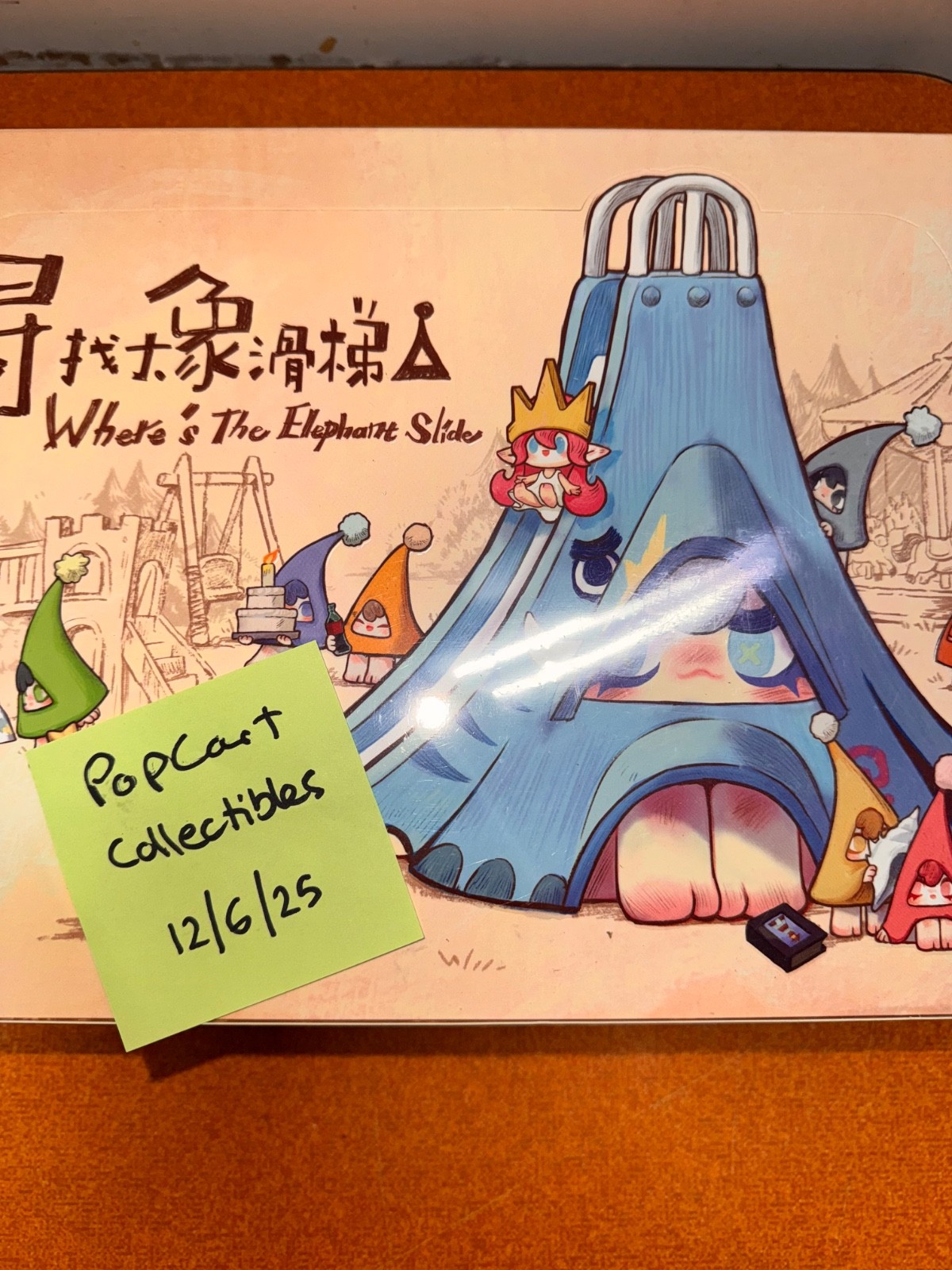(US) 1001MOONS Where’s The Elephant Slide Series Figures 100% Authentic Pop Mart