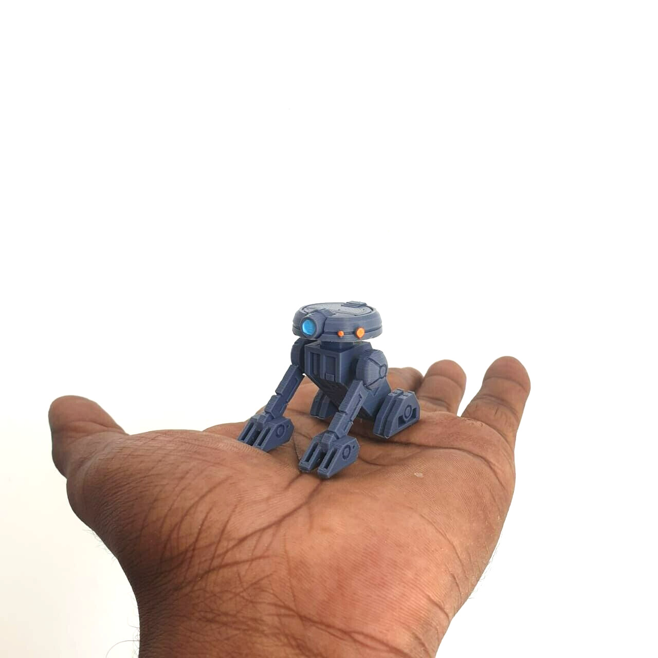 Custom 3D printed T3-M4 Droid for 3.75 Inch Fig Unpainted Vintage Collection
