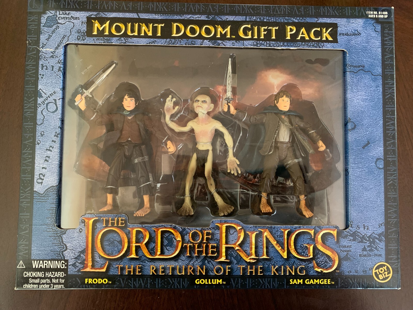 2004 THE LORD OF THE RINGS “MOUNT DOOM” GIFT PACK THE RETURN OF THE KING NIB
